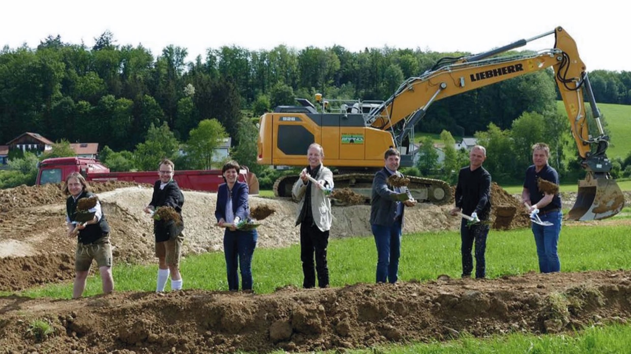 Spatenstich Baugebiet Haager Straße in Isen